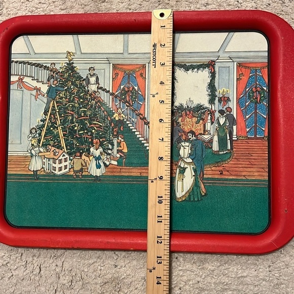 Polpourri Press Vintage Metal Christmas Tray - Picture 5 of 7